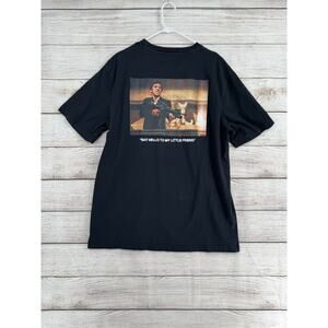 Shoe Palace Scarface Say Hello To My Little Friend T-Shirt Adult 2XL Black